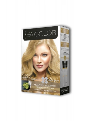 2 Tüp Krem Saç Boyası Seti Yoğun Sarı No:9.00