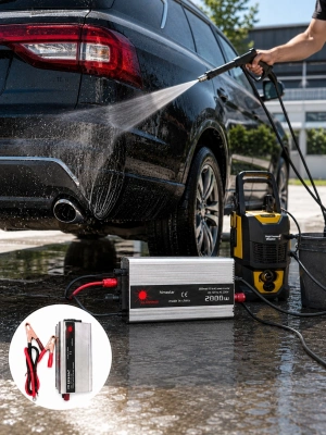 2000W Akü İnvertör Araçtan Elektrik Kullanımı Sağlayan