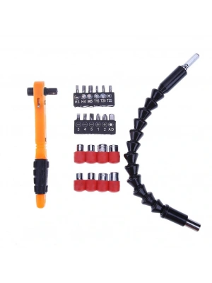 22 Parça Lokma Ve Tornavida Ucu Seti Uzatmalı