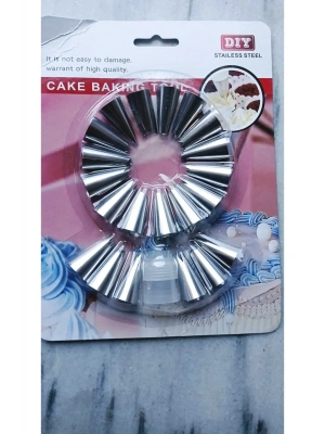 22 Parça Metal Kek Kalıbı Seti Royaleks-RA-560