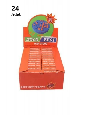 24 Adet Solo Test Zeka Oyunu Nostalji - Royaleks