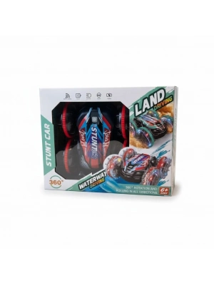 2.4 GHZ ÇİFT TARAFLI SUDA VE KARADA GİDEN KUMANDALI ARABA