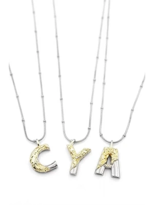 24lü Harf Kolye - Gümüş