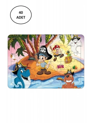 25*35 Hikayeli Yapboz 42 Parça 40 Adet