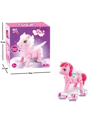 2570 YÜRÜYEN PİLLİ AT PEMBE