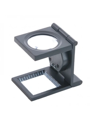 25x25 Mm Full Çelik Kaplı Katlamalı Büyüteç Th9005b