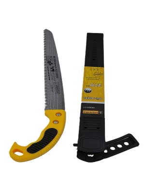 270 mm Düz Bıçaklı Testere Bıçkı Kılıflı Budama Bahçe Testeresi