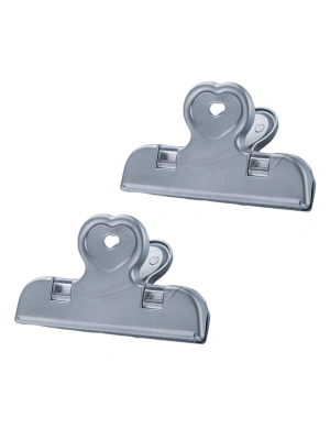 ®  2li Pratik Torba Paket Ve Poşet Kapatıcı Kilitli Klips Mandal