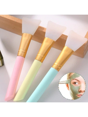 ®  2li Silikon Temizlemesi Kolay Kullanılabilen Yüz Cilt Bakımı Maske Ve Krem Spatulası