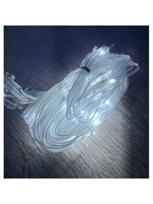 2x2 Perde 192 LED Beyaz Işık - 8 Fonksiyonlu