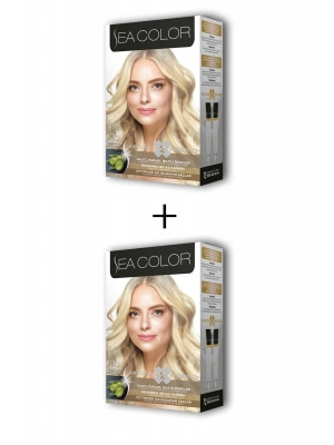 2X2 Tüp Krem Saç Boyası Seti Bebek Sarısı No:0.2