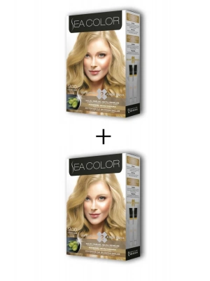 2X2 Tüp Krem Saç Boyası Seti Yoğun Sarı No:9.00