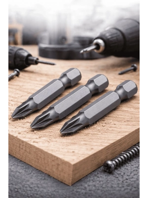 3 Adet 50 Mm Yıldız Uçlu Tornavida Bits