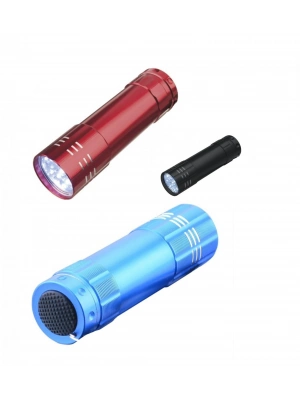 3 Adet 9 Ledli Metal Mini El Fener