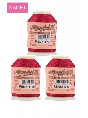 3 Adet Altınbaşak Oya ve Dantel İpi 20 gr - Royaleks - No: 1790