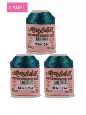 3 Adet Altınbaşak Oya ve Dantel İpi 20 gr - Royaleks - No: 294