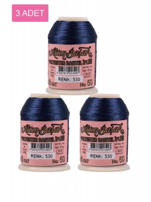 3 Adet Altınbaşak Oya ve Dantel İpi 20 gr - Royaleks - No: 530