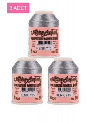 3 Adet Altınbaşak Oya ve Dantel İpi 20 gr - Royaleks - No: 715