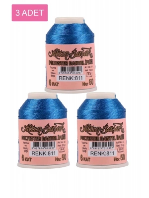 3 Adet Altınbaşak Oya ve Dantel İpi 20 gr - Royaleks - No: 811
