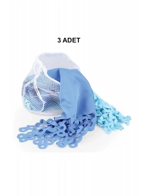 3 ADET Eşarp, Yazma Ve Şal Yıkama Filesi