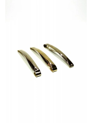 3 Adet Metal Klasik Saç Tokası Orijinal 9 cm