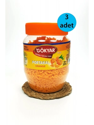 3 Adet Portakal Aromalı Toz Içecek Oralet 3x350 gr