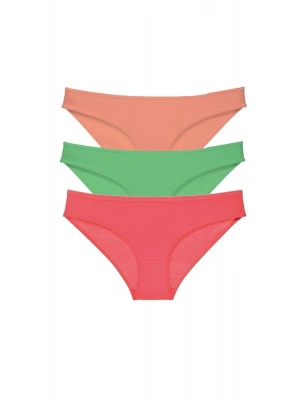 3 adet Süper Eko Set Likralı Kadın Slip Külot 543