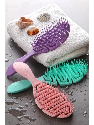 3 Boyutlu Saç Fırçası Elastik Kolay Tarama