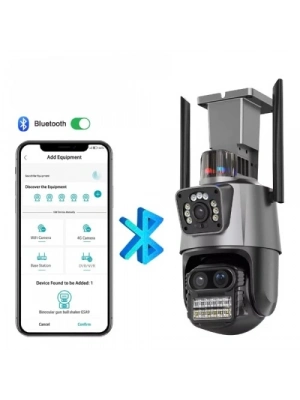 3 Lens Wi-Fi Güvenlik Kamerası