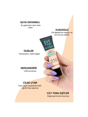 3lü Fit Myi Tüp Fondöten Seti