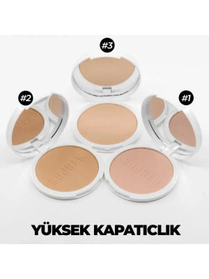 3lü Profesyonel Mat Pudra Seti