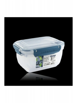 3 Lü Saklama Kabı Seti 550 - 1000 - 1800 Ml Model 30866