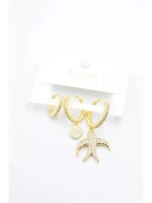 3lü Xuping Küpe - Altın