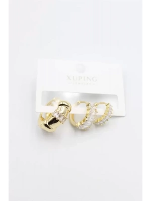 3lü Xuping Küpe - Altın