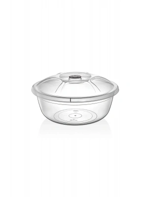 3 No Hamur Leğeni Şeffaf 11 Lt Royaleks-MRD238