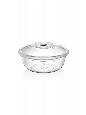 3 No Hamur Leğeni Şeffaf 11 Lt Royaleks-MRD238