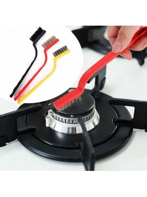 ® 3 Parça Tel Fırça Detaylı Temizlik Seti