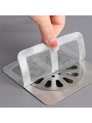 30 Adet Yapışkanlı Banyo Gider Koruyucu Saç Toplayıcı – Gider Böcek Koruyucu Gider Süzgeci