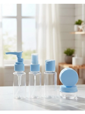 30 ml 5’li Seyahat Boy Kozmetik Organizer Seti