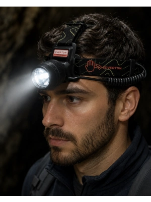 30W LED Kafa Feneri Sensörlü Type C Şarjlı