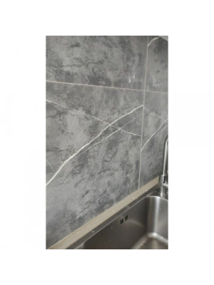 30x30 Antrasit Mermer Desenli Duvar Sticker