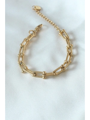 316L Çelik Gold Renk Tifany Model Kadın Bileklik