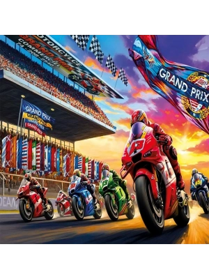 31753 MOTOR RACİNG 50 PARÇA PUZZLE