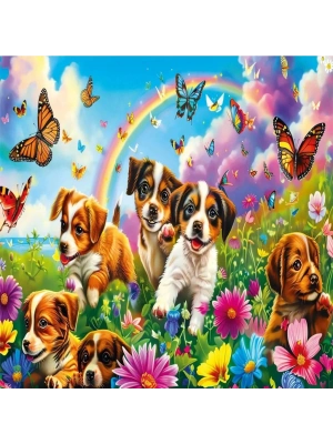 31754 PLAYING PUPPIES 50 PARÇA PUZZLE
