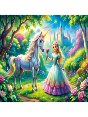 31755 PRINCES UNICORN 50 PARÇA PUZZLE