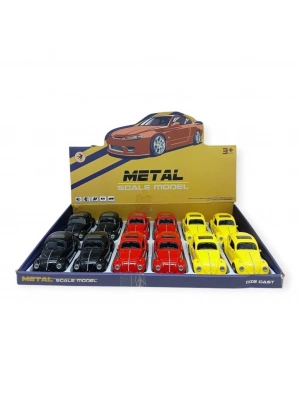 32111D - Ç/B SESLİ IŞIKLI VOSVOS ARABA 3 AST 12