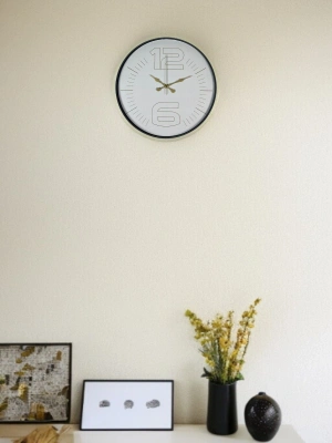 ® 36 Cm Sade Dekoratif Duvar Saati