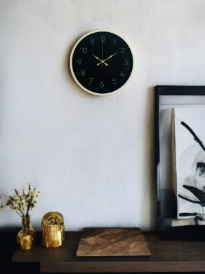 ® 36 Cm Standart Krem Duvar Saati