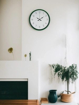 ® 36 Cm Yeşil Dekoratif Duvar Saati