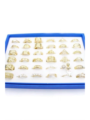 36lı 14K Xuping Vip Yüzük - Altın